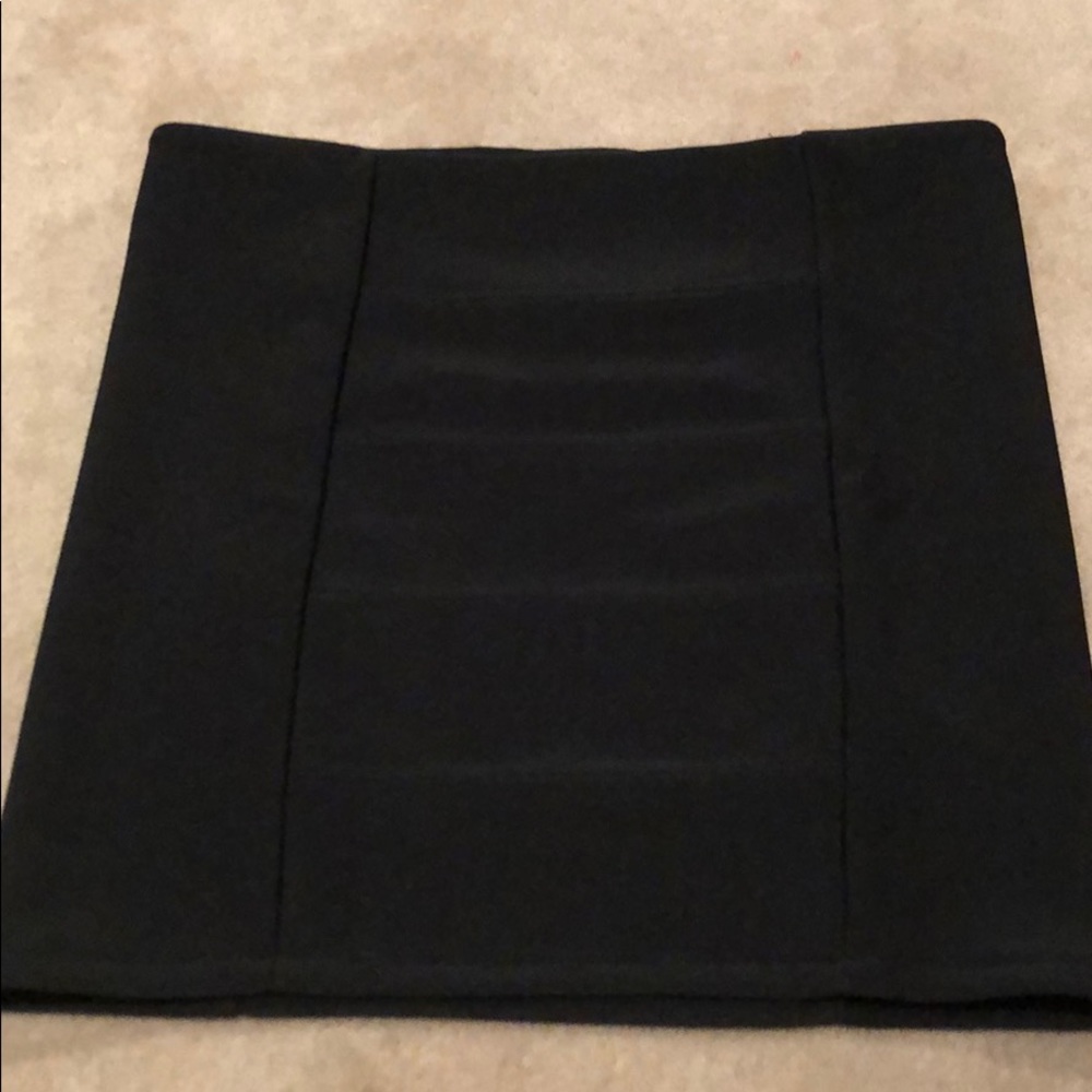 Guess Los Angeles black stretch bandage mini skirt